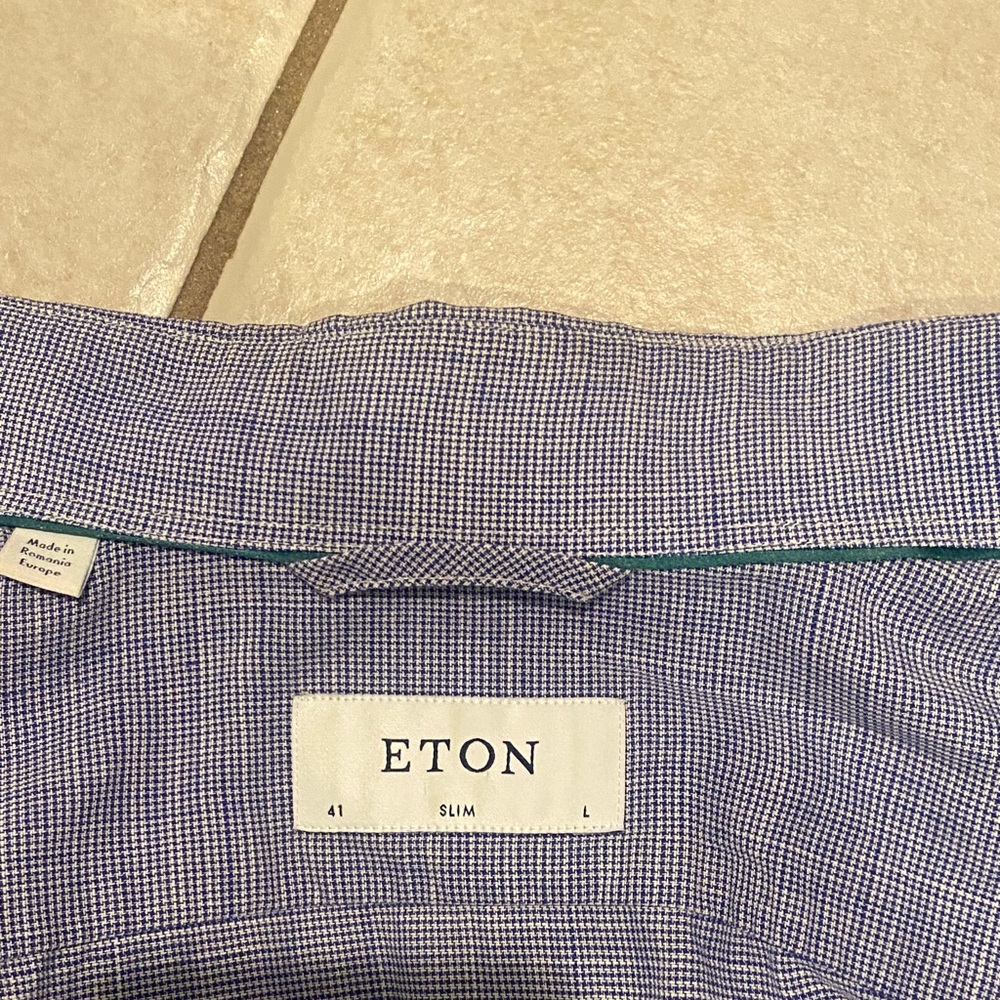 Eton slim dress shirt